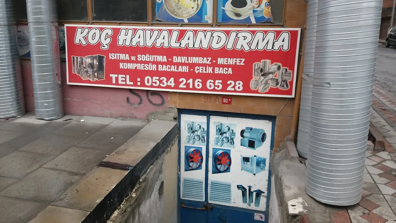 Koç Havalandırma Sultangazi mağazası